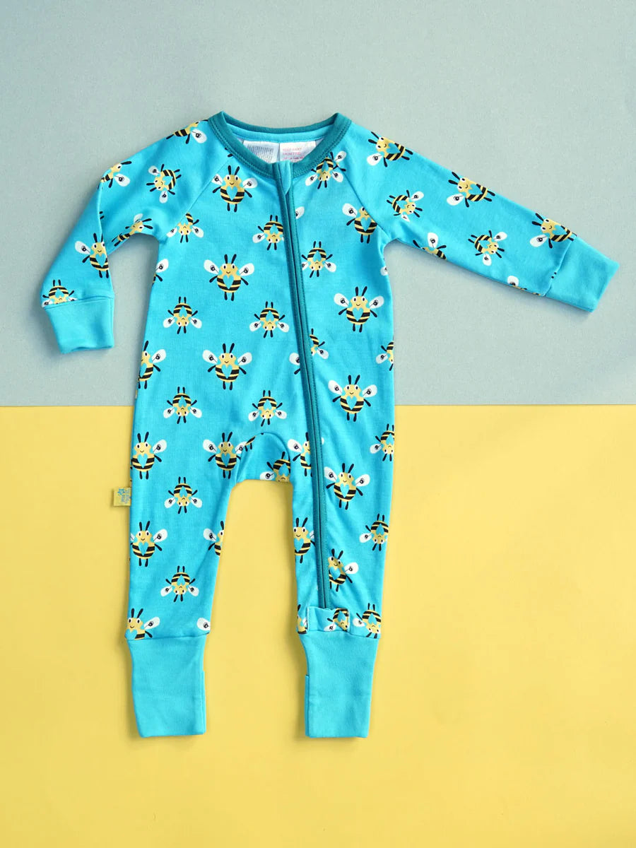 Buzzy Bee Zip Up Romper