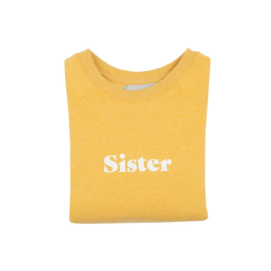 Sister Sweatshirt Yellow
