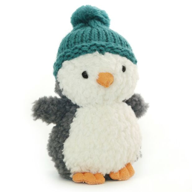 Wee Winter Teal Penguin