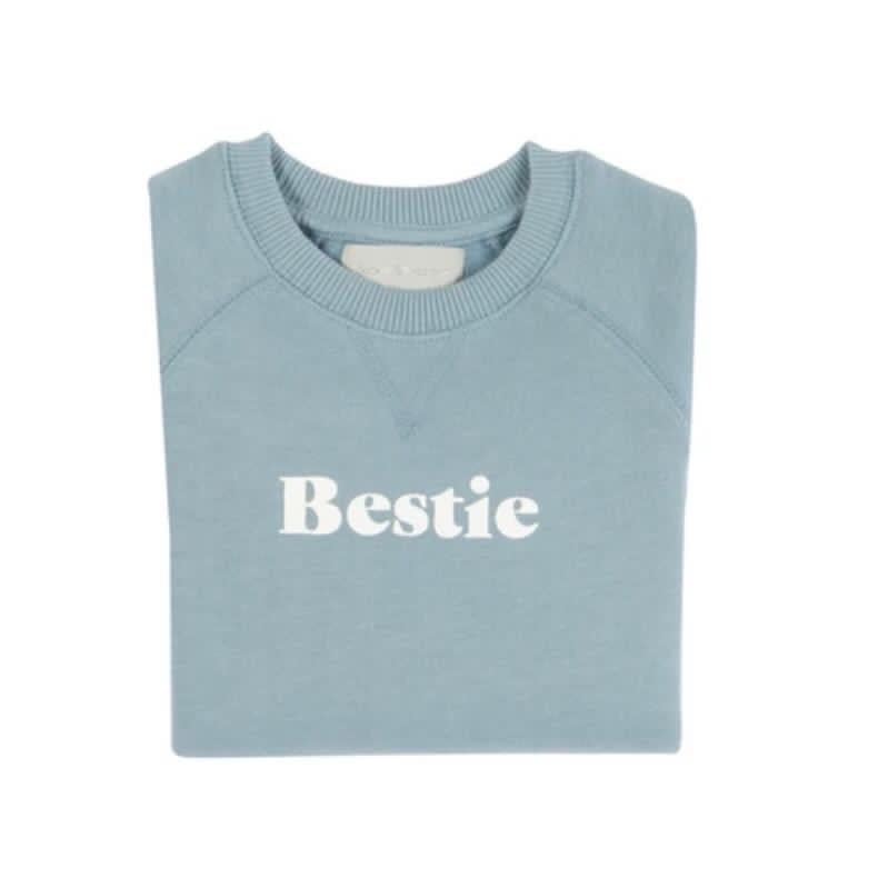 Sweatshirt ‘Bestie’ Sky Blue