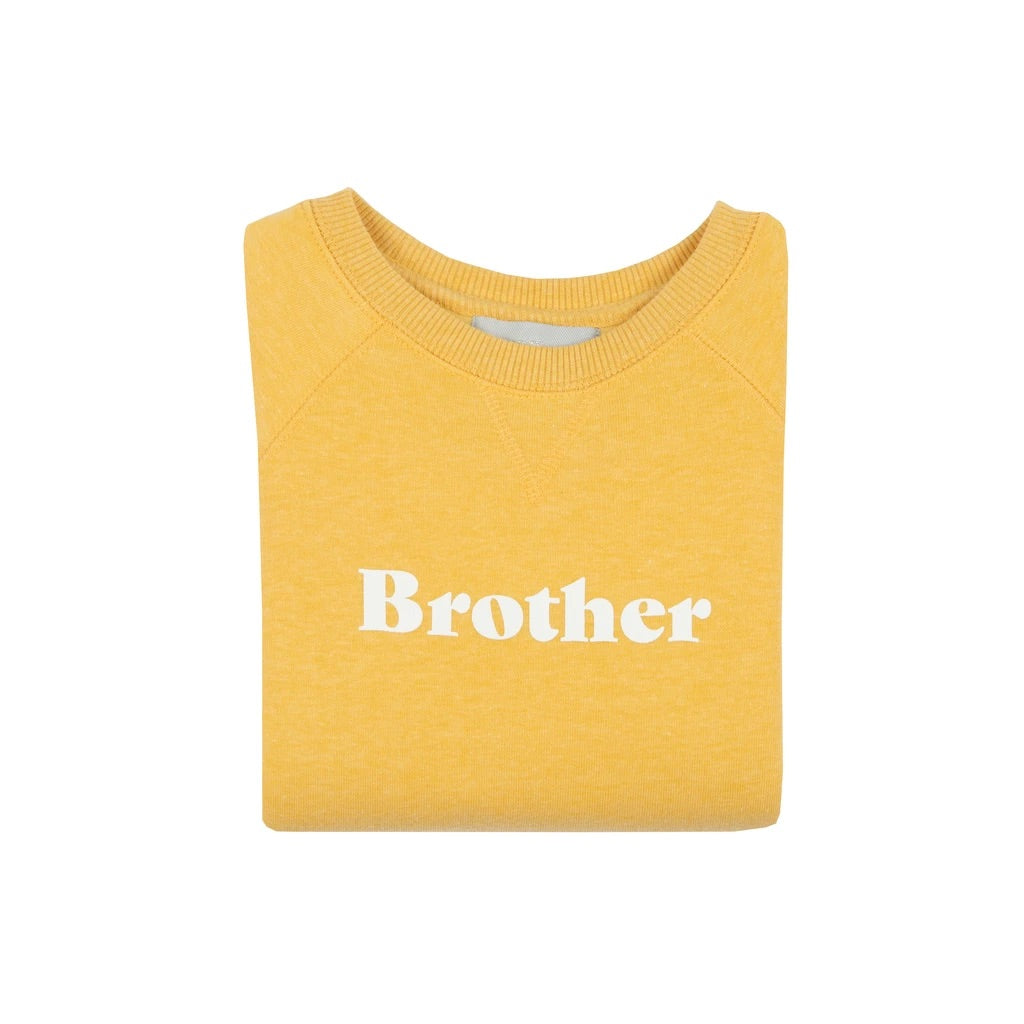 Brother Sweatshirt Yellow