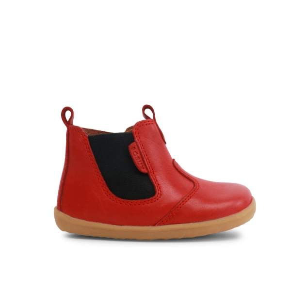 Step Up Jodphur Boots Red