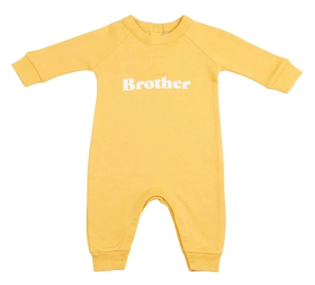 Brother Babygrow Yellow